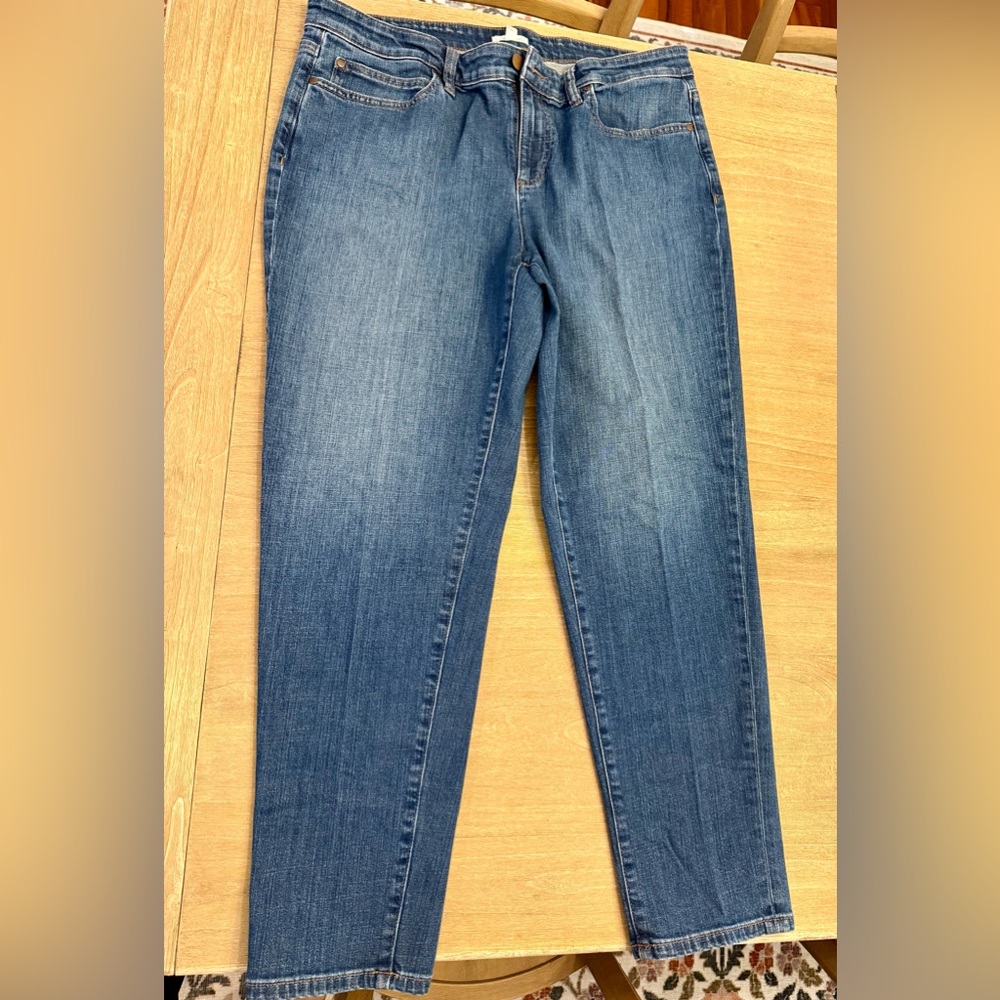 Eileen Fisher Indigo Denim Jeans